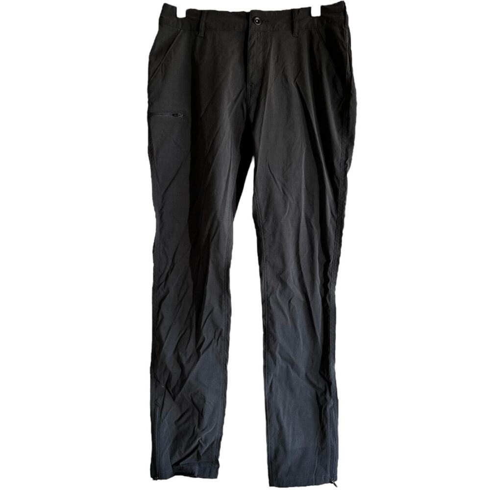 Marmot Cargo Pants Outdoor Zip Pocket Relaxed Fit Straight Leg Hiking Gray 6